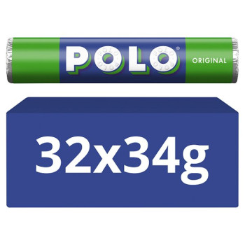 Polo Original Mint Tube 34g (32 x 33.4g)