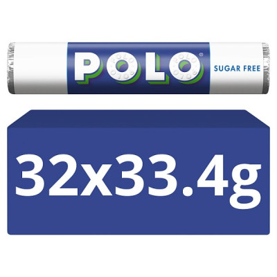 Polo Sugar Free Mint Tube 33.4g (32 x 33.4g)