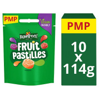 Rowntree's Fruit Pastilles Sweets Sharing Bag 114g PMP £1.25 (10 x 114g)