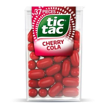 Tic Tac Cherry Cola Mint Sweets 18g (24 x 18g)