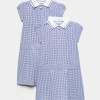 2 Pack Zip Gingham School Dresses (2-14 Yrs)