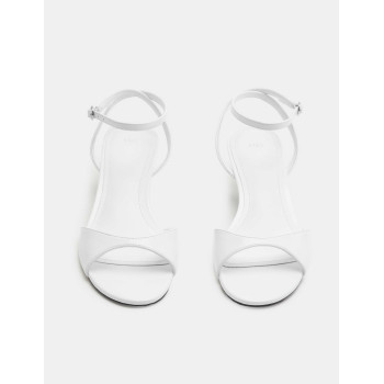 M&S Ankle Strap Kitten Heel Peep Toe Sandals