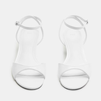 M&S Ankle Strap Kitten Heel Peep Toe Sandals