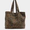 M&S Canvas Leopard Print Tote Bag