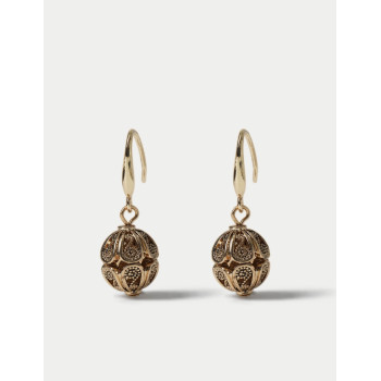 M&S Filigree Fishhook Earrings