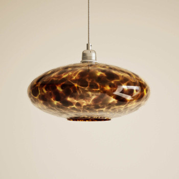 Glass Tortoise Shell Easy Fit Shade