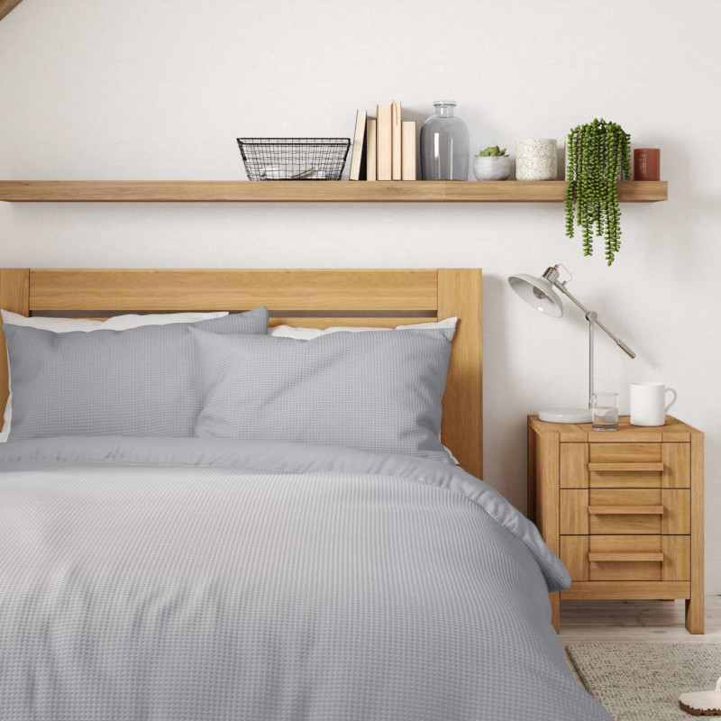 Pure Cotton Waffle Bedding Set