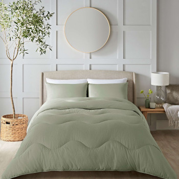 Seersucker 10.5 Tog Coverless Duvet Set