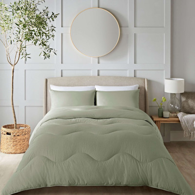 Seersucker 10.5 Tog Coverless Duvet Set