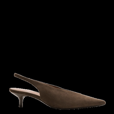 M&S Kitten Heel Pointed Slingback Shoes