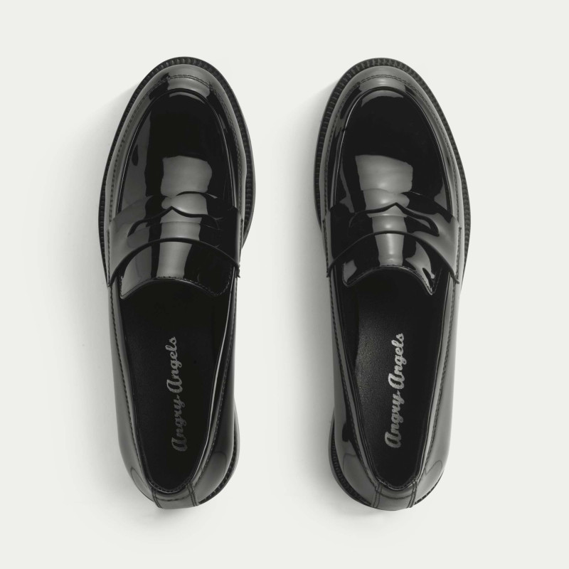 Patent Leather School Shoes (3½ Large - 7 Large) Patent Leather School Shoes (3½ Large - 7 Large)