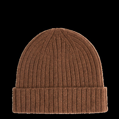Pure Cashmere Knitted Beanie Hat