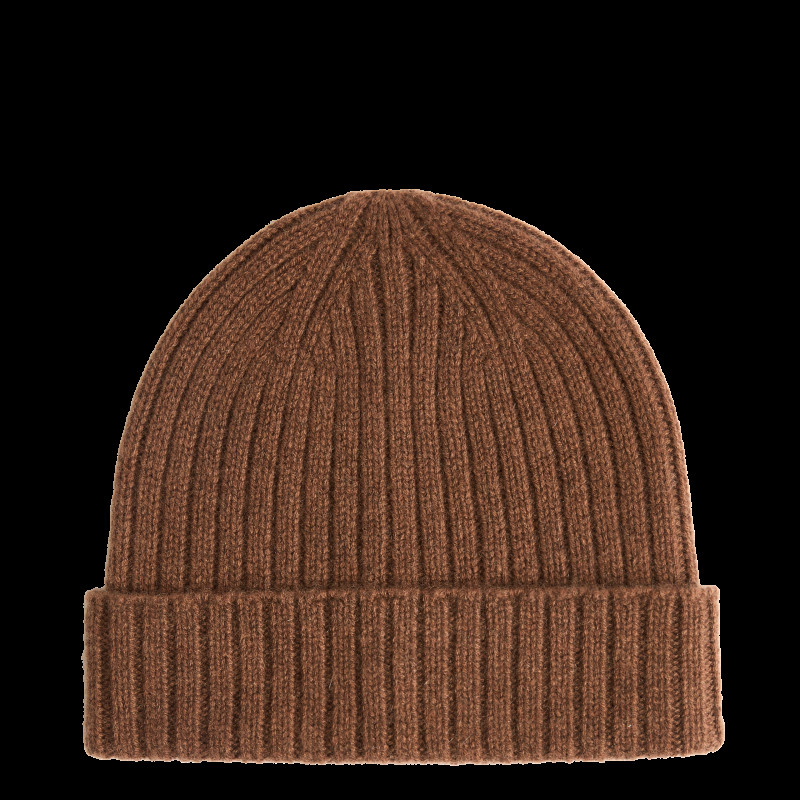 Pure Cashmere Knitted Beanie Hat