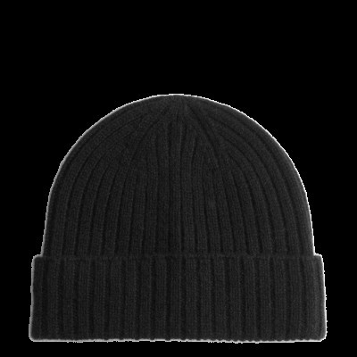 Pure Cashmere Knitted Beanie Hat