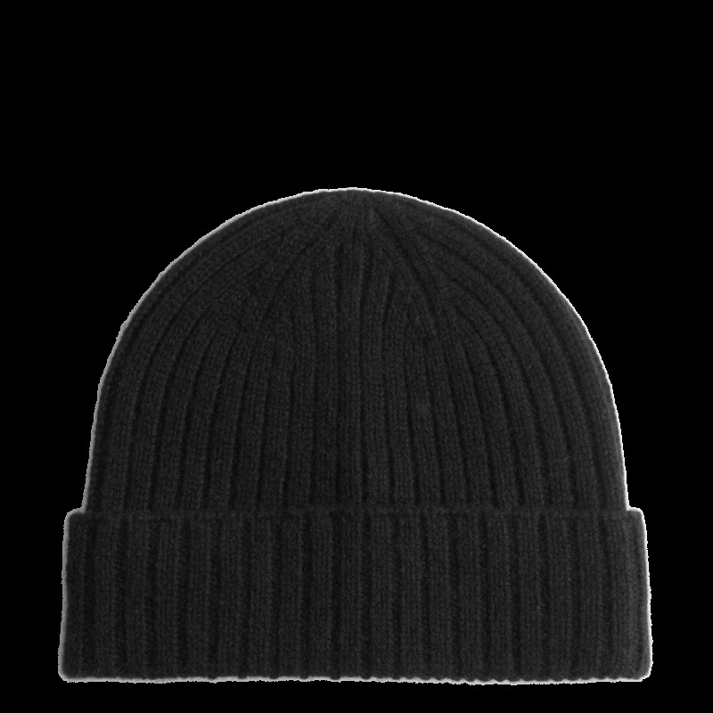 Pure Cashmere Knitted Beanie Hat