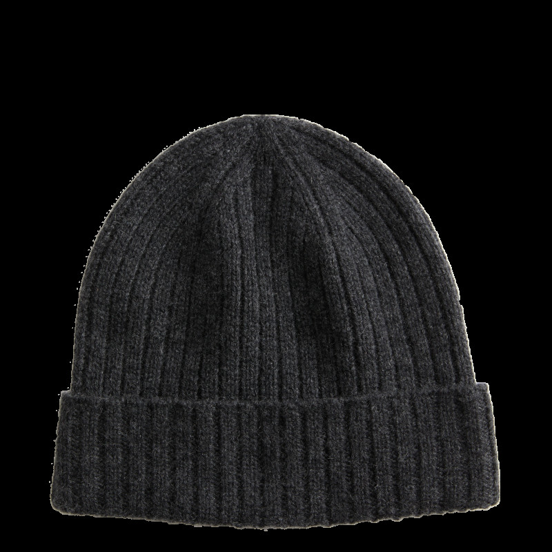 Pure Cashmere Knitted Beanie Hat