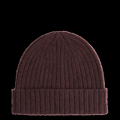 Pure Cashmere Knitted Beanie Hat