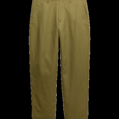 Regular Fit Linen Blend Chinos
