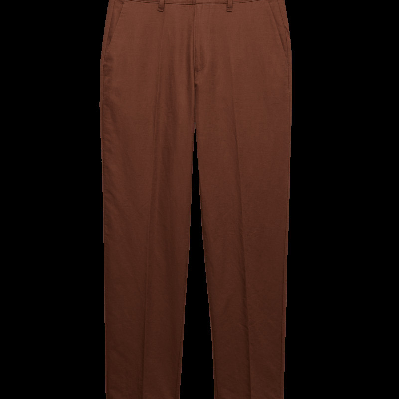 Regular Fit Linen Blend Chinos