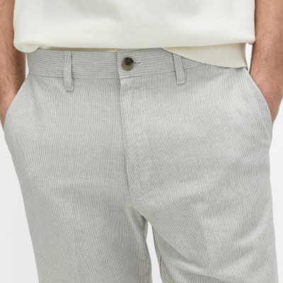 Regular Fit Linen Blend Chinos