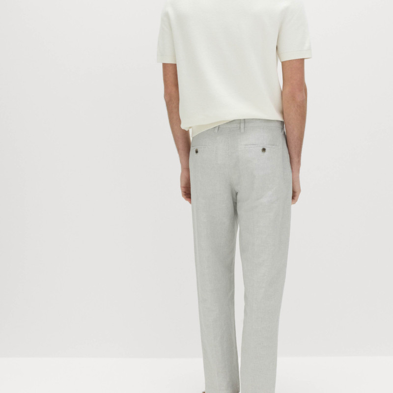 Regular Fit Linen Blend Chinos