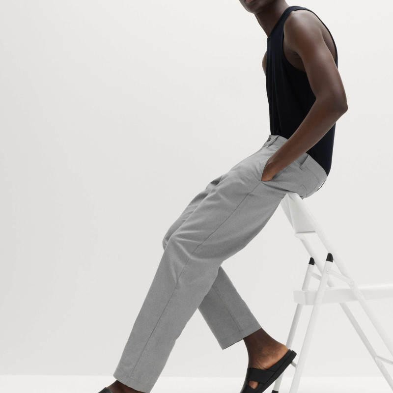 Regular Fit Linen Blend Chinos