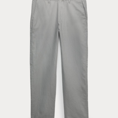Regular Fit Linen Blend Chinos