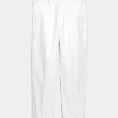 Regular Fit Linen Blend Chinos