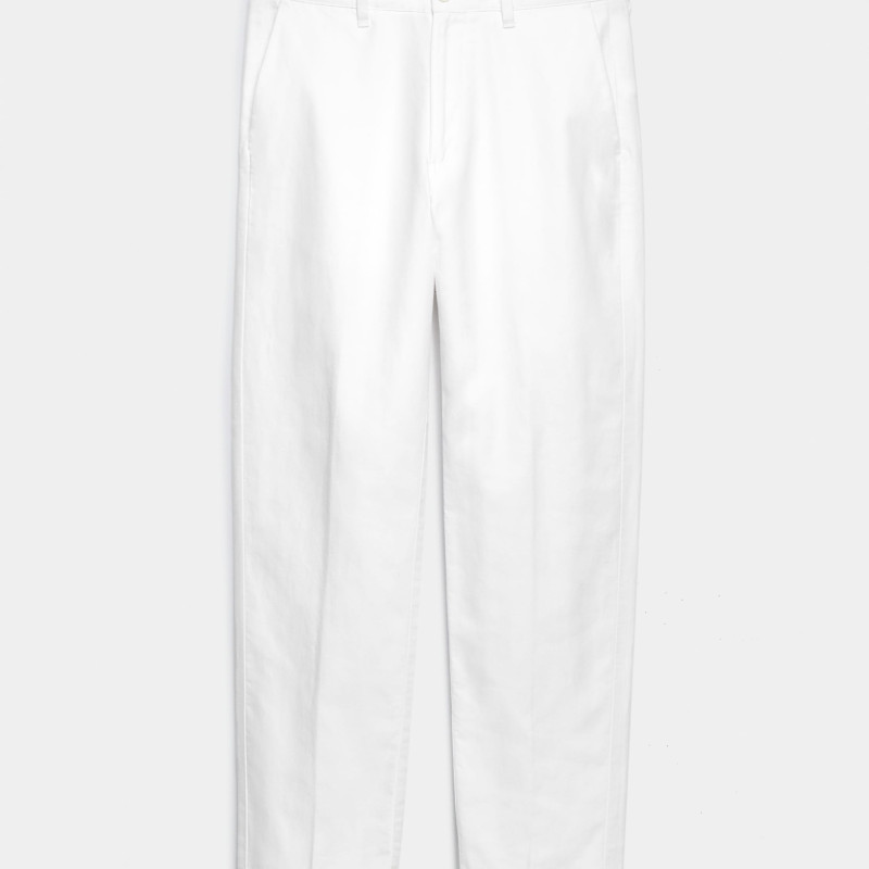 Regular Fit Linen Blend Chinos