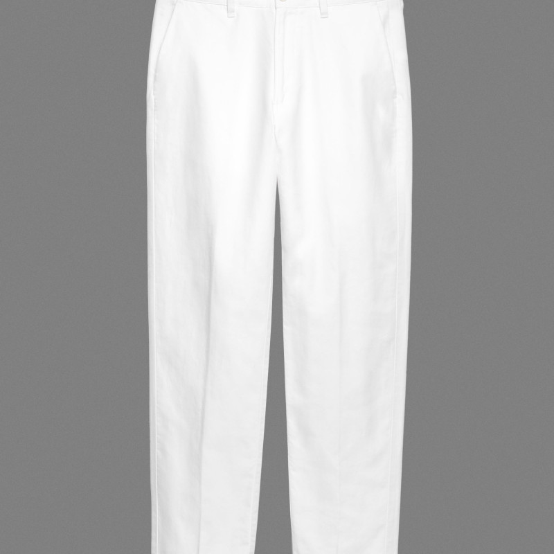 Regular Fit Linen Blend Chinos