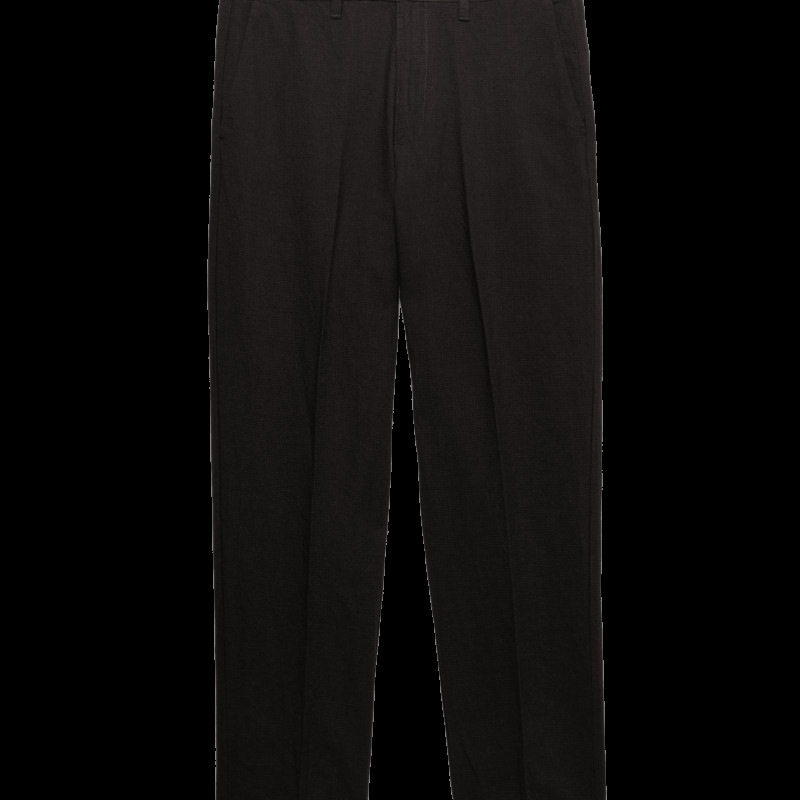 Regular Fit Linen Blend Chinos
