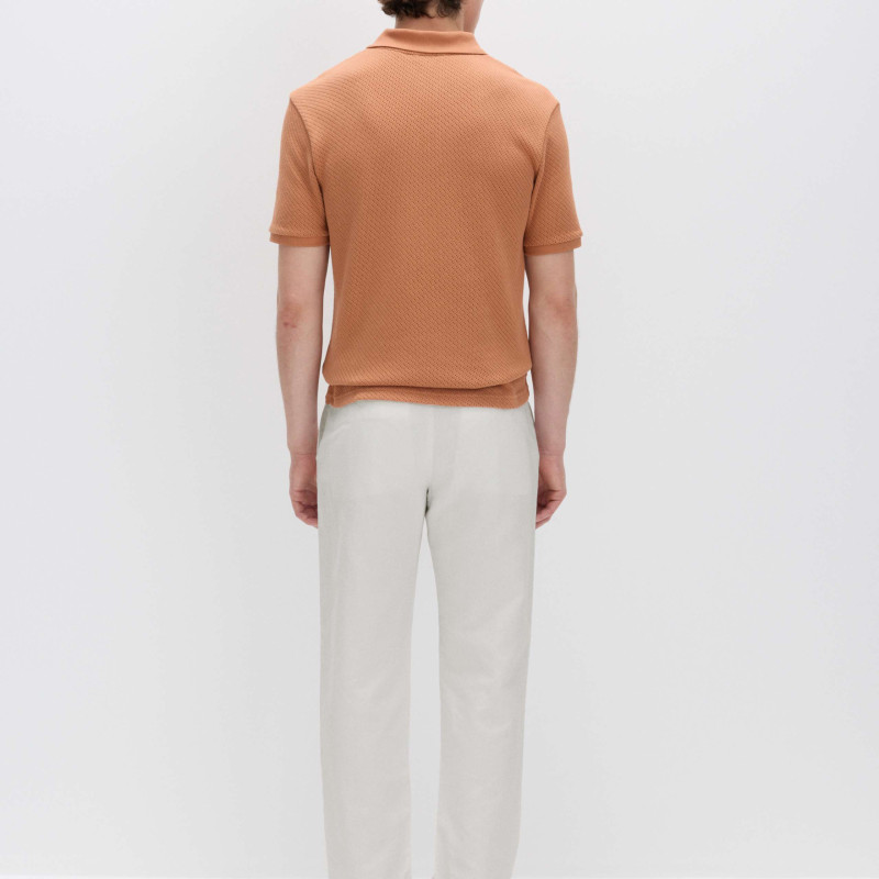 Regular Fit Linen Blend Chinos