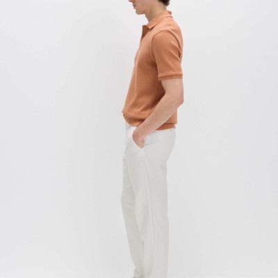 Regular Fit Linen Blend Chinos