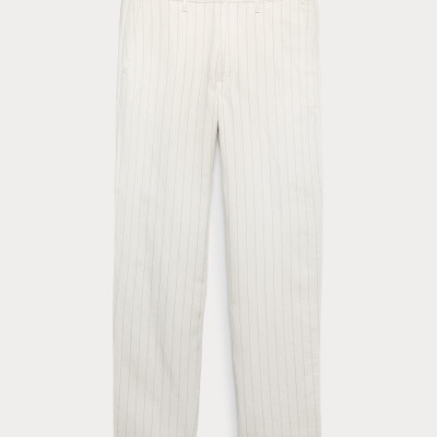 Regular Fit Linen Blend Chinos