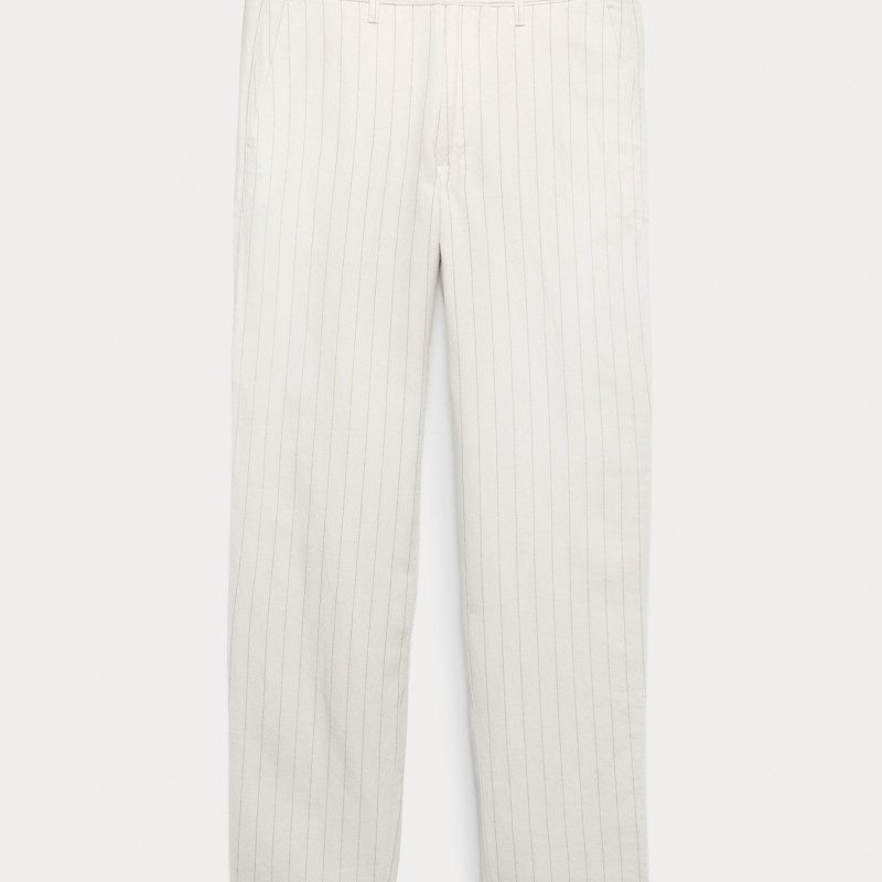 Regular Fit Linen Blend Chinos