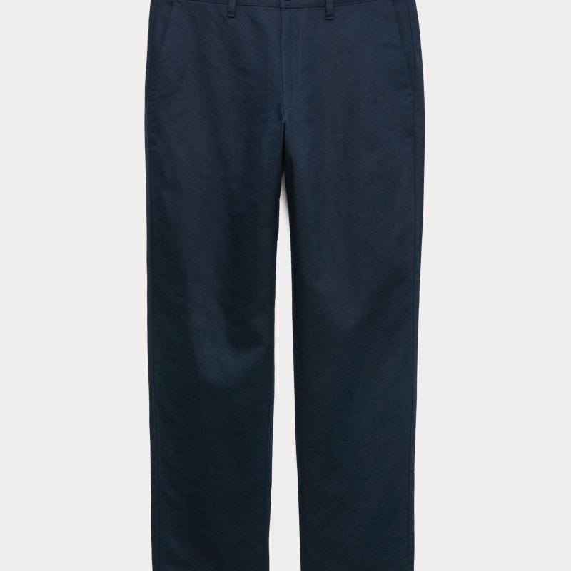Regular Fit Linen Blend Chinos