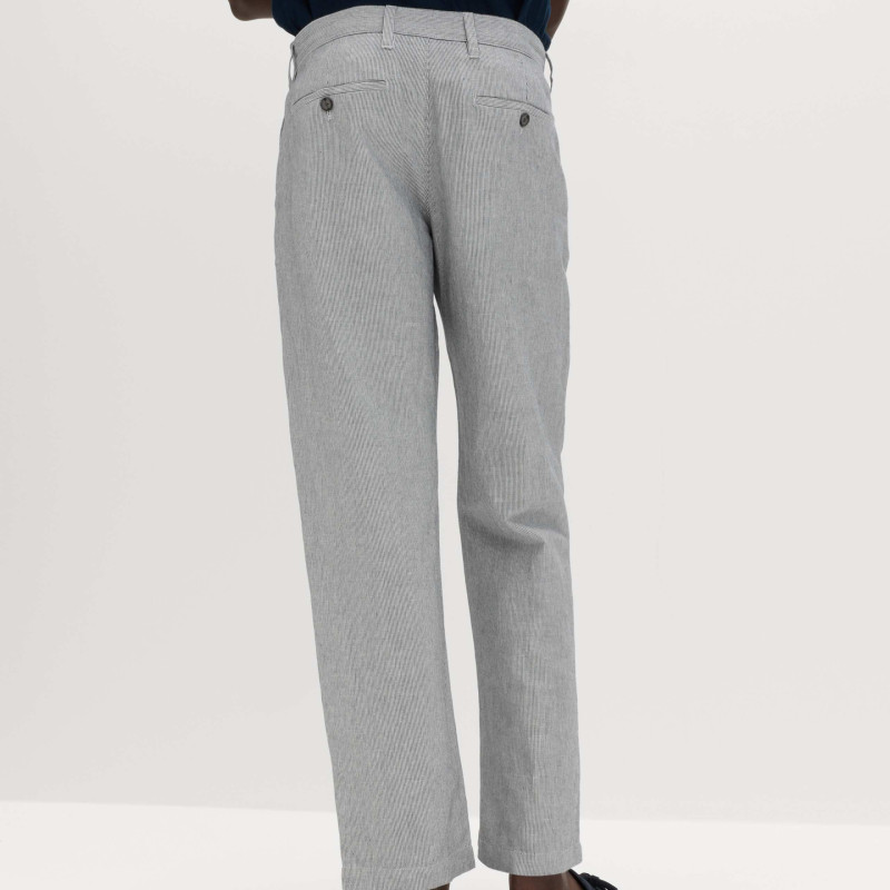Regular Fit Linen Blend Chinos