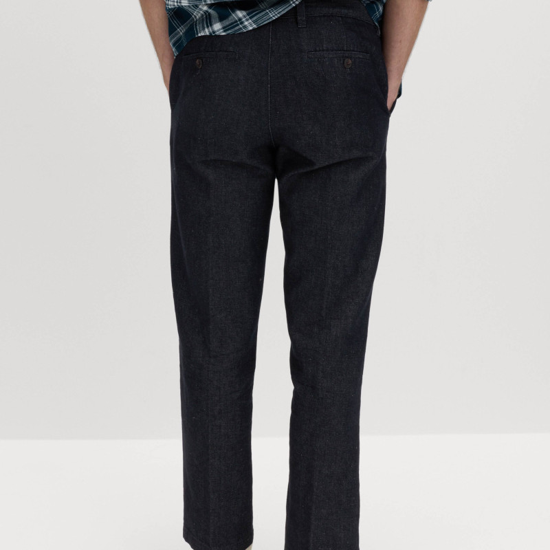 Regular Fit Linen Blend Chinos