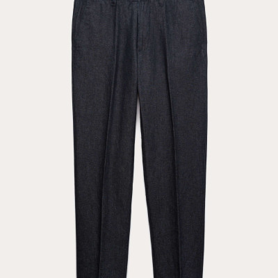 Regular Fit Linen Blend Chinos