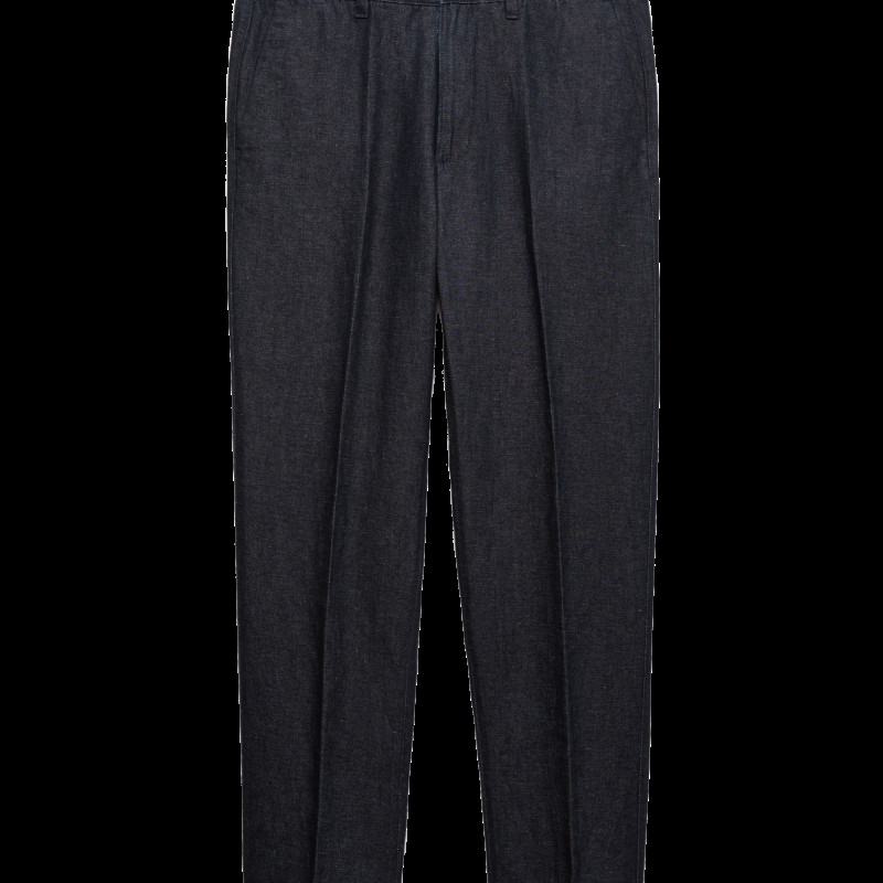 Regular Fit Linen Blend Chinos