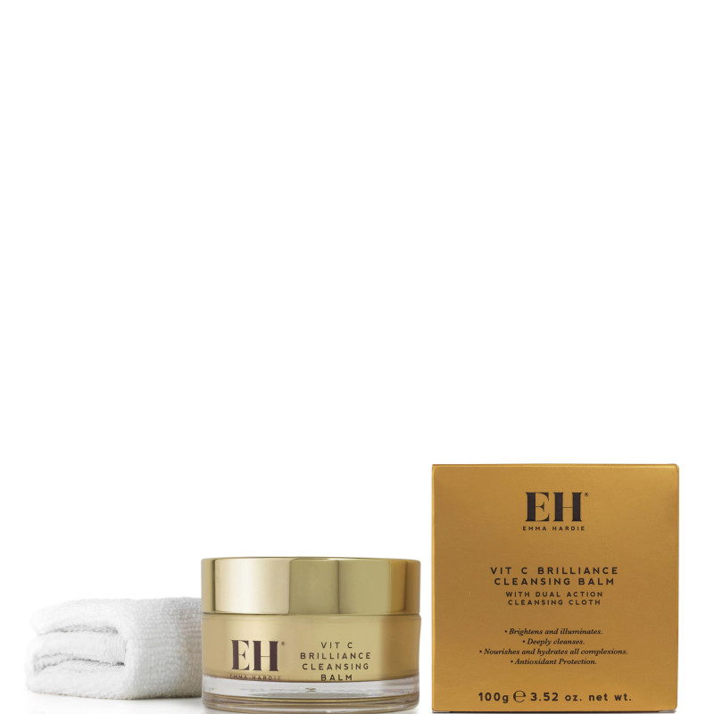 EH Vit C Brilliance Cleansing Balm with Dual Action Cleansing Cloth  100g