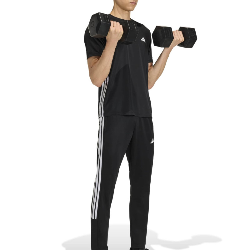 Adidas 3-Stripes Tapered Fit Gym Joggers Adidas 3-Stripes Tapered Fit Gym Joggers