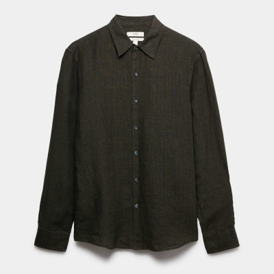 Pure Linen Check Shirt Pure Linen Check Shirt