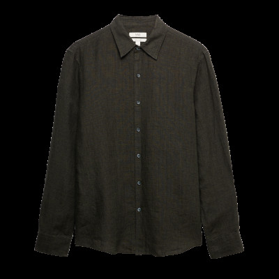 Pure Linen Check Shirt Pure Linen Check Shirt