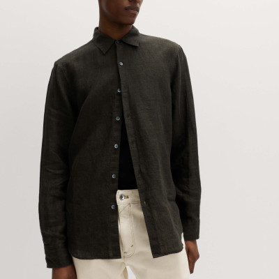 Pure Linen Check Shirt Pure Linen Check Shirt