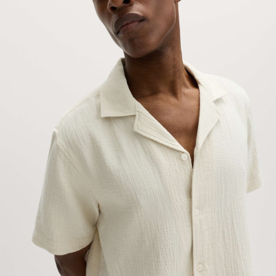 Pure Cotton Textured Shirt