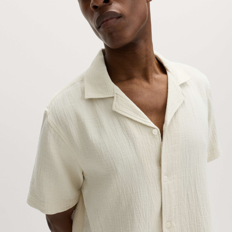 Pure Cotton Textured Shirt