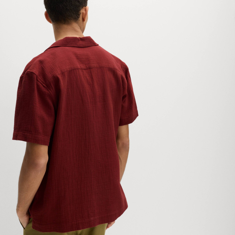 Pure Cotton Textured Shirt