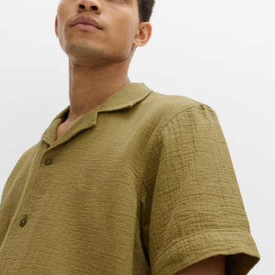 Pure Cotton Textured Shirt