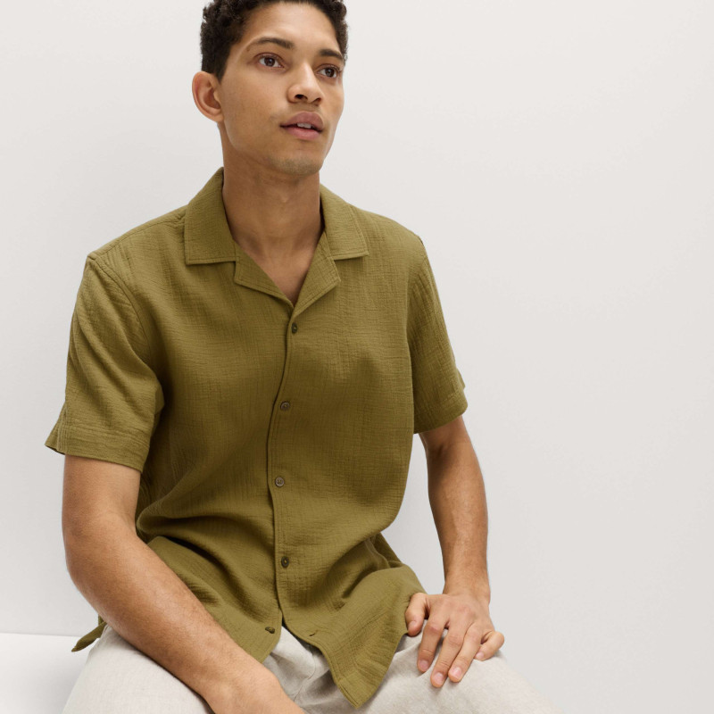 Pure Cotton Textured Shirt